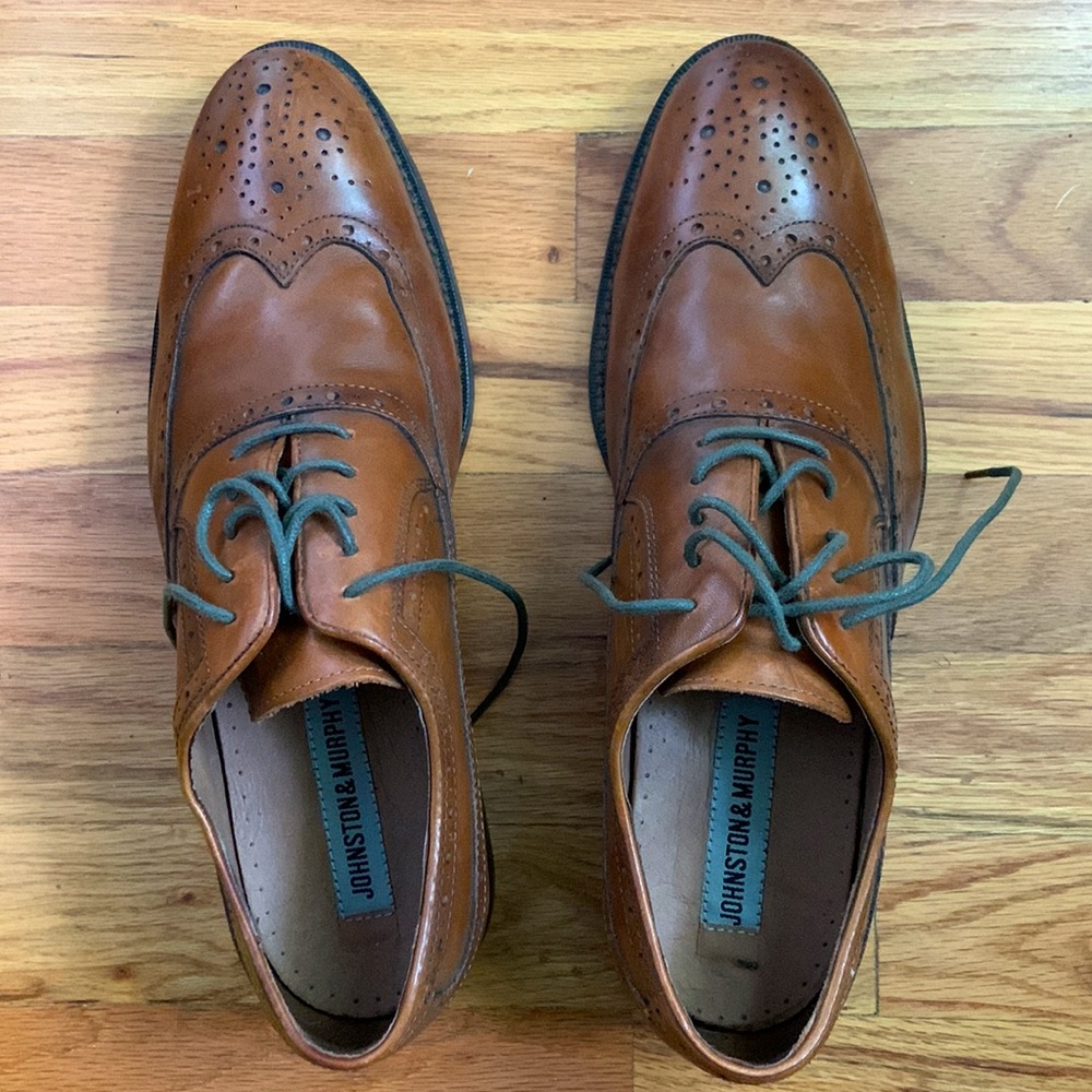Johnston & Murphy Oxford Wingtips brogues size 9M